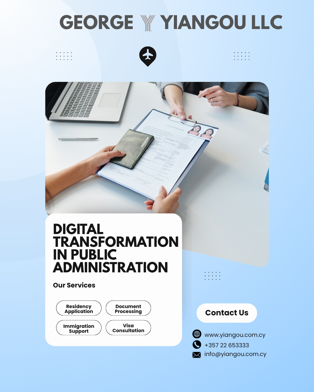 Digital Transformation in Public Administration - Migration Procedures in Cyprus